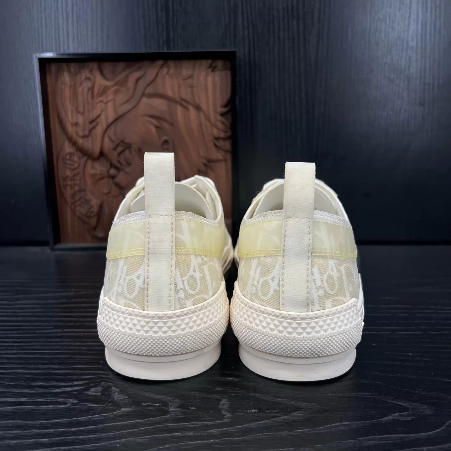 Dior Dior B23 White All-Over Print 41 With Box New Size US 8 / EU 41 - 4 Thumbnail