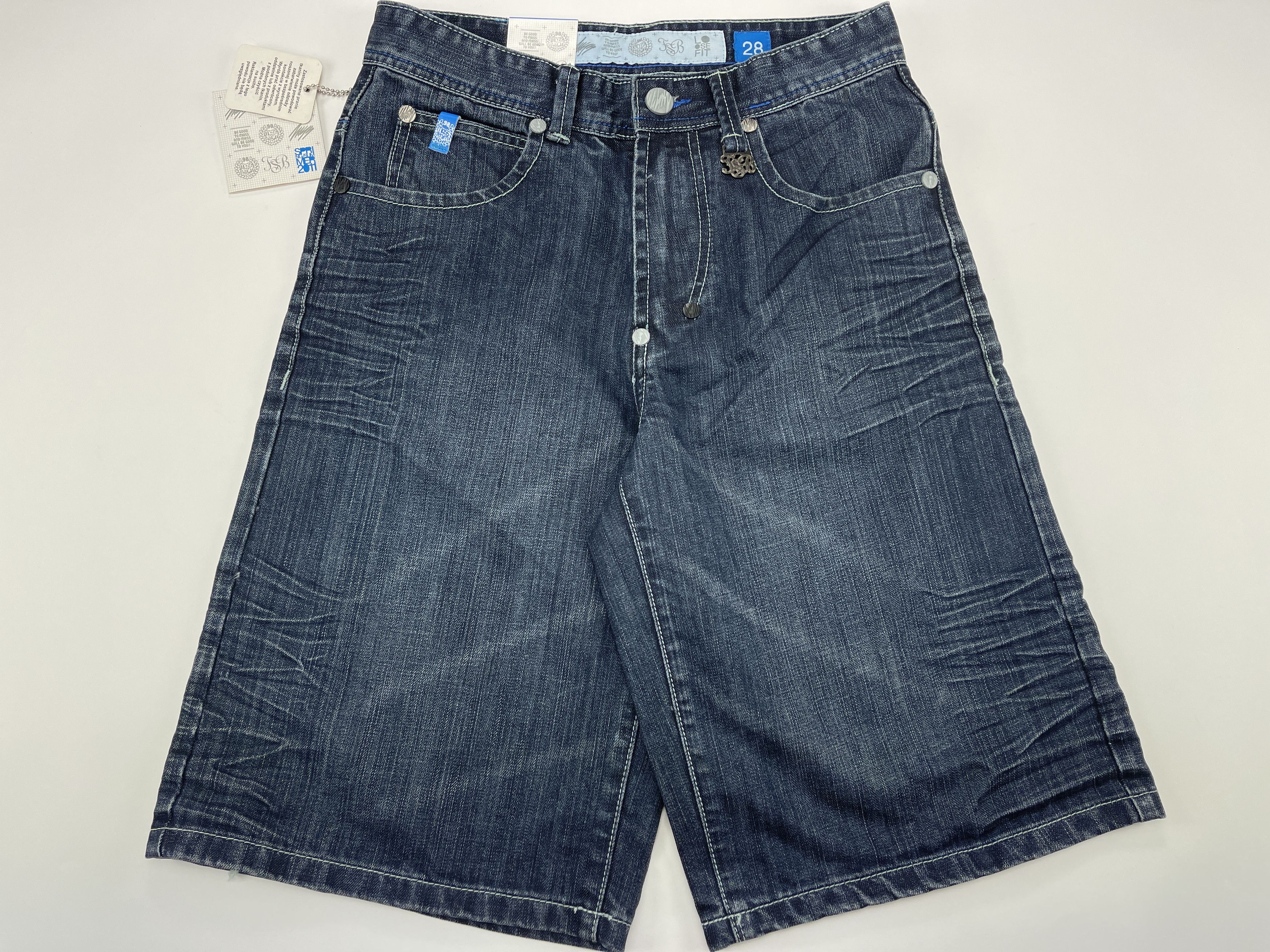 Vintage Mass DNM jeans shorts, vintage hip hop, 90s, skater, size 28 Size US 28 / EU 44 - 3 Thumbnail