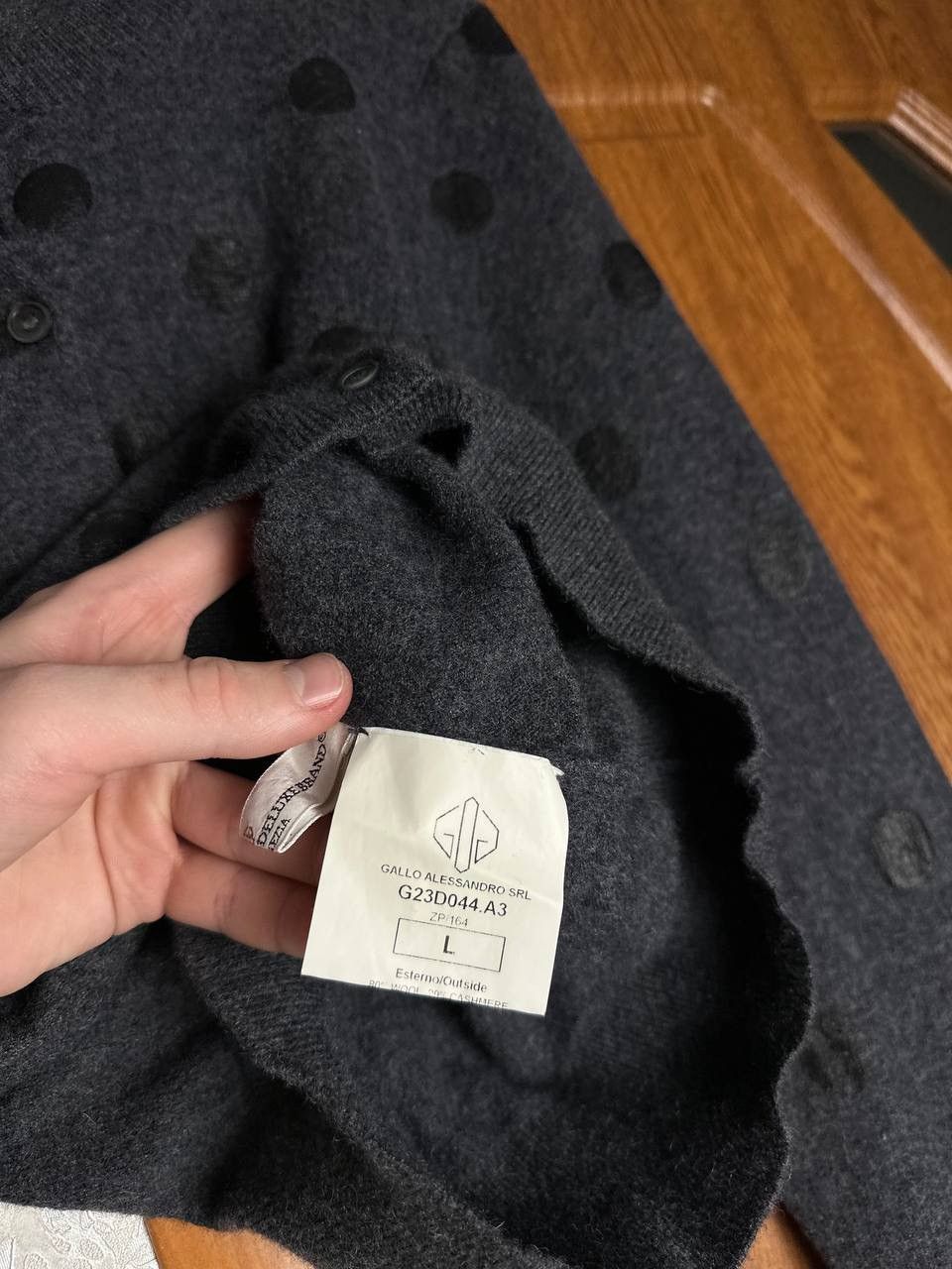 Golden Goose Golden Goose Deluxe Brand Wool Cropped Cardigan Polka Dot Size M / US 6-8 / IT 42-44 - 9 Thumbnail