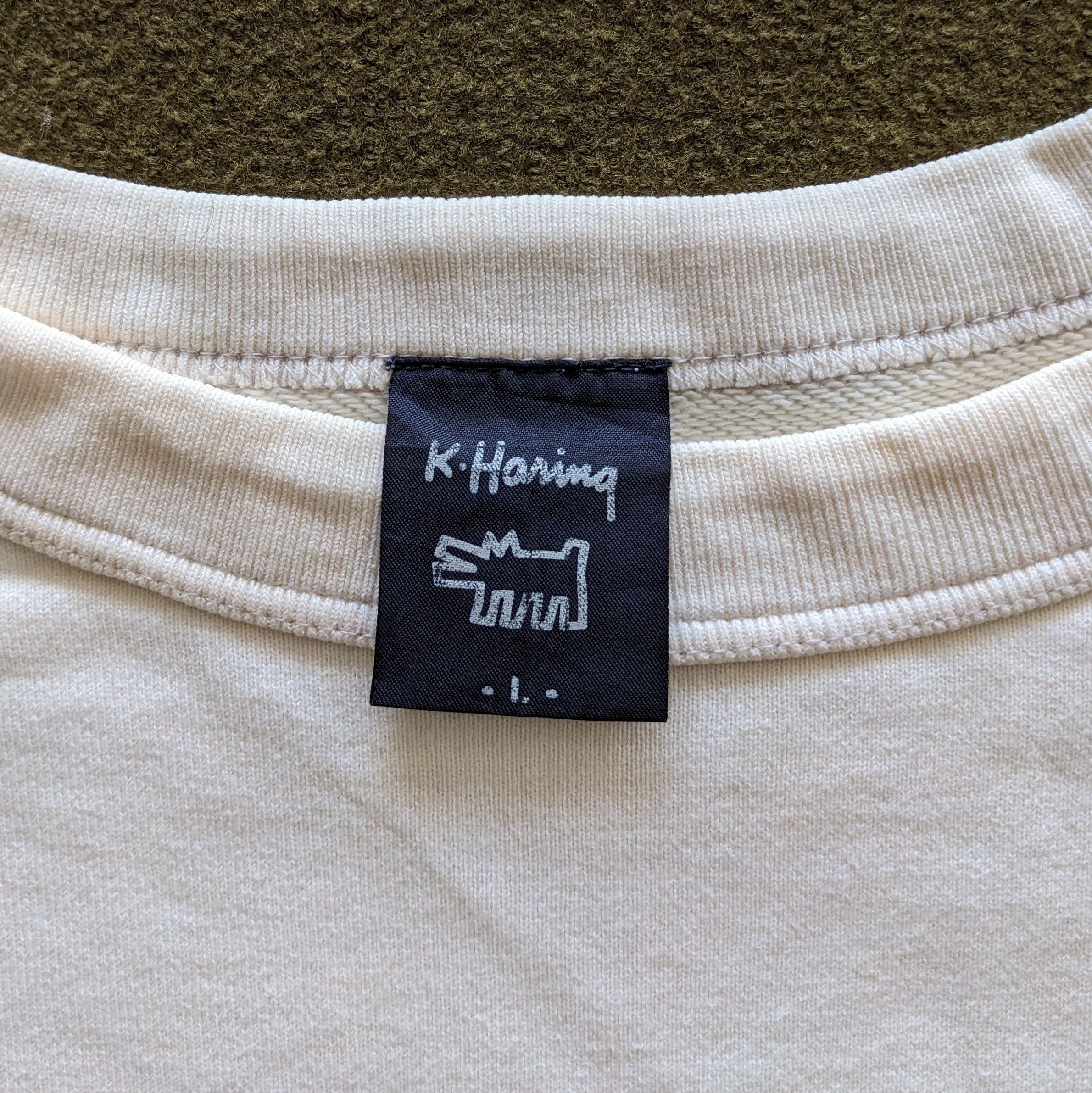 Vintage Vintage Keith Haring x Uniqlo Streetwear Style Sweatshirt Size US L / EU 52-54 / 3 - 8 Thumbnail