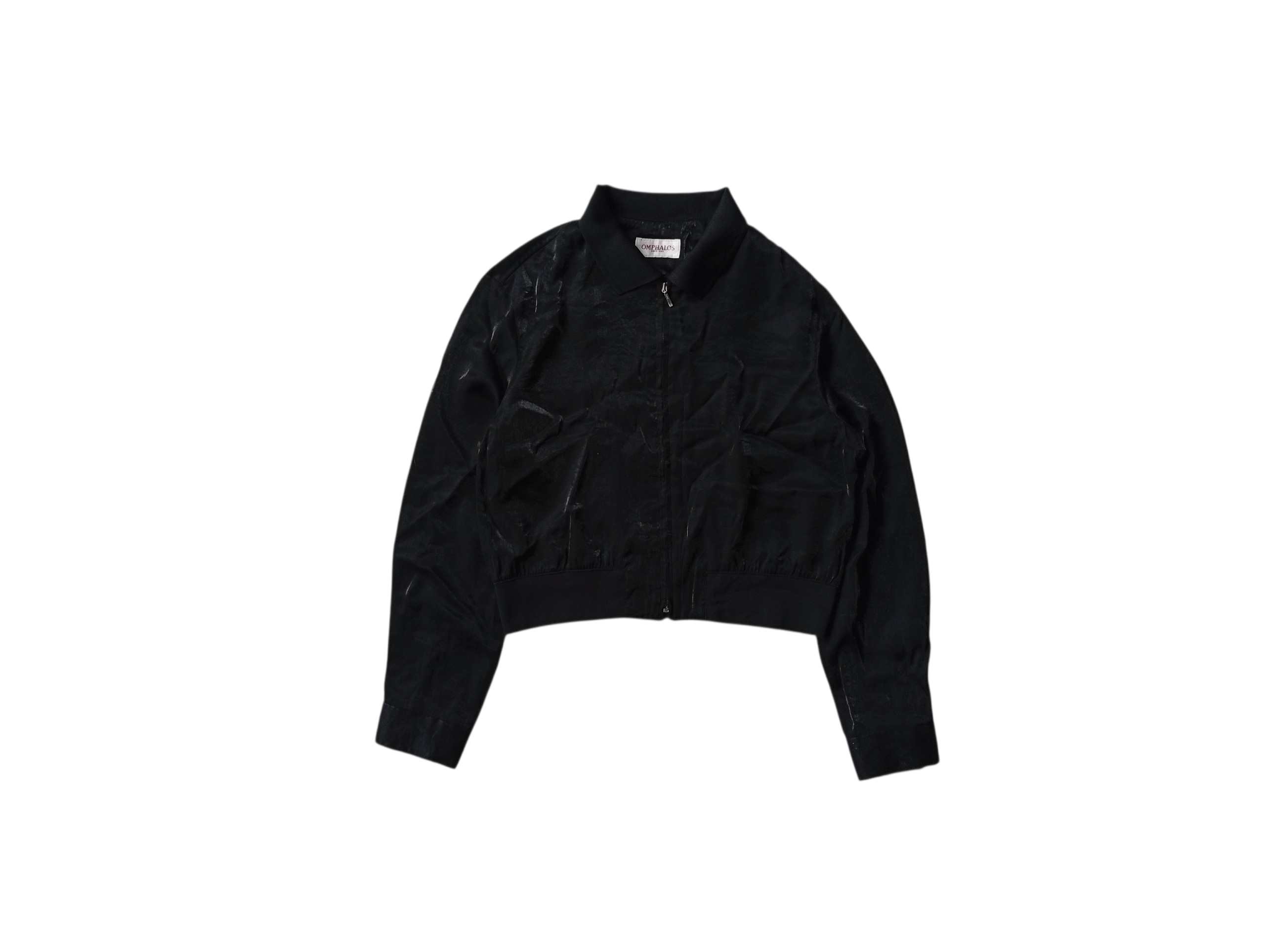 Japanese Brand Omphalos black light crop jacket Size M / US 6-8 / IT 42-44 - 1 Thumbnail