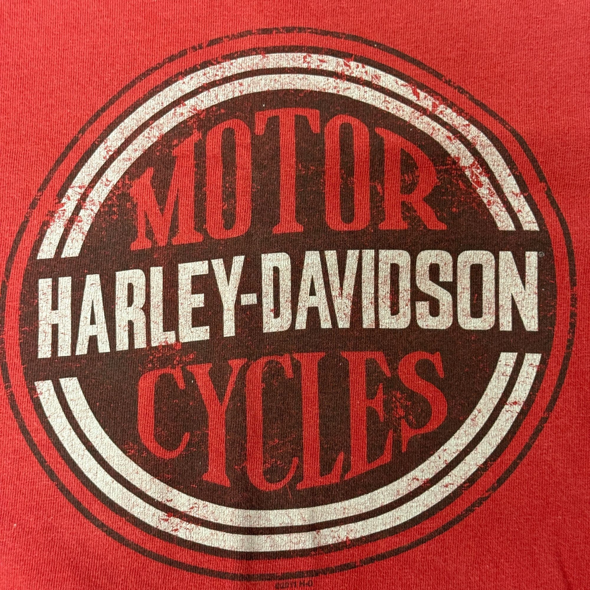 Harley Davidson Y2K Motorcycles BANGKOK Thailand FRONT BACK Logo BIKER USA T Size US L / EU 52-54 / 3 - 4 Thumbnail