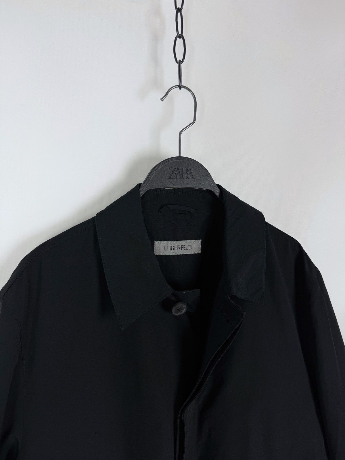 Karl Lagerfeld Vintage Lagerfeld Lightweight Cotton/Nylon Trench Coat Size US M / EU 48-50 / 2 - 7 Thumbnail