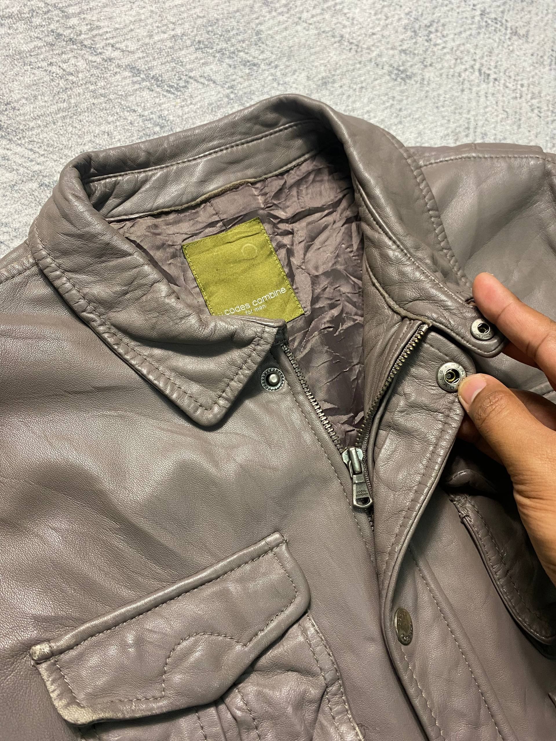 Codes Combine Codes Combine D&G Style Rare Multipocket Leather Jacket Size US M / EU 48-50 / 2 - 3 Thumbnail