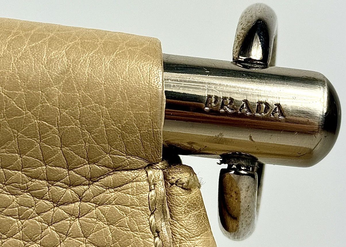 Prada Prada - Miuccia - SS/03 - Metal Handle Bar - Large Tote Size ONE SIZE - 10 Thumbnail