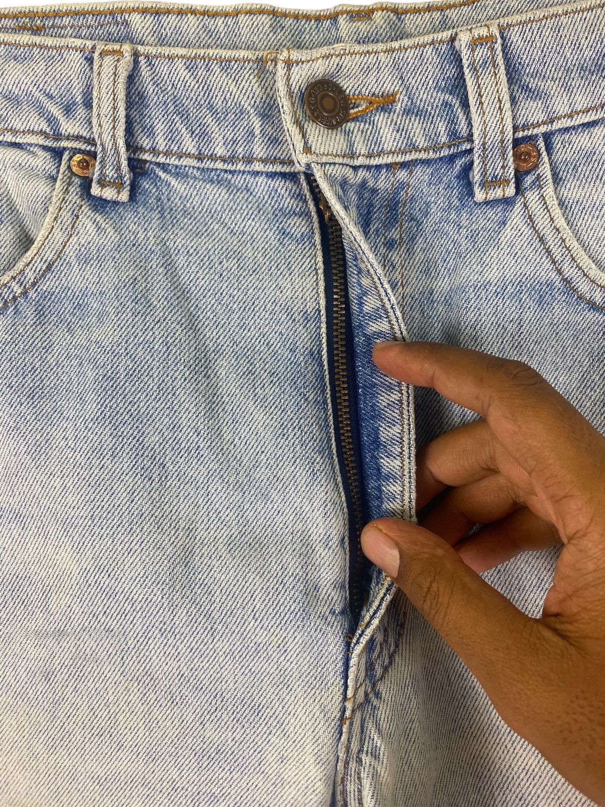 Levi's × Vintage Vintage 90s Thrashed Levis 510 Cutter Short Pants Denim Size US 31 - 5 Thumbnail