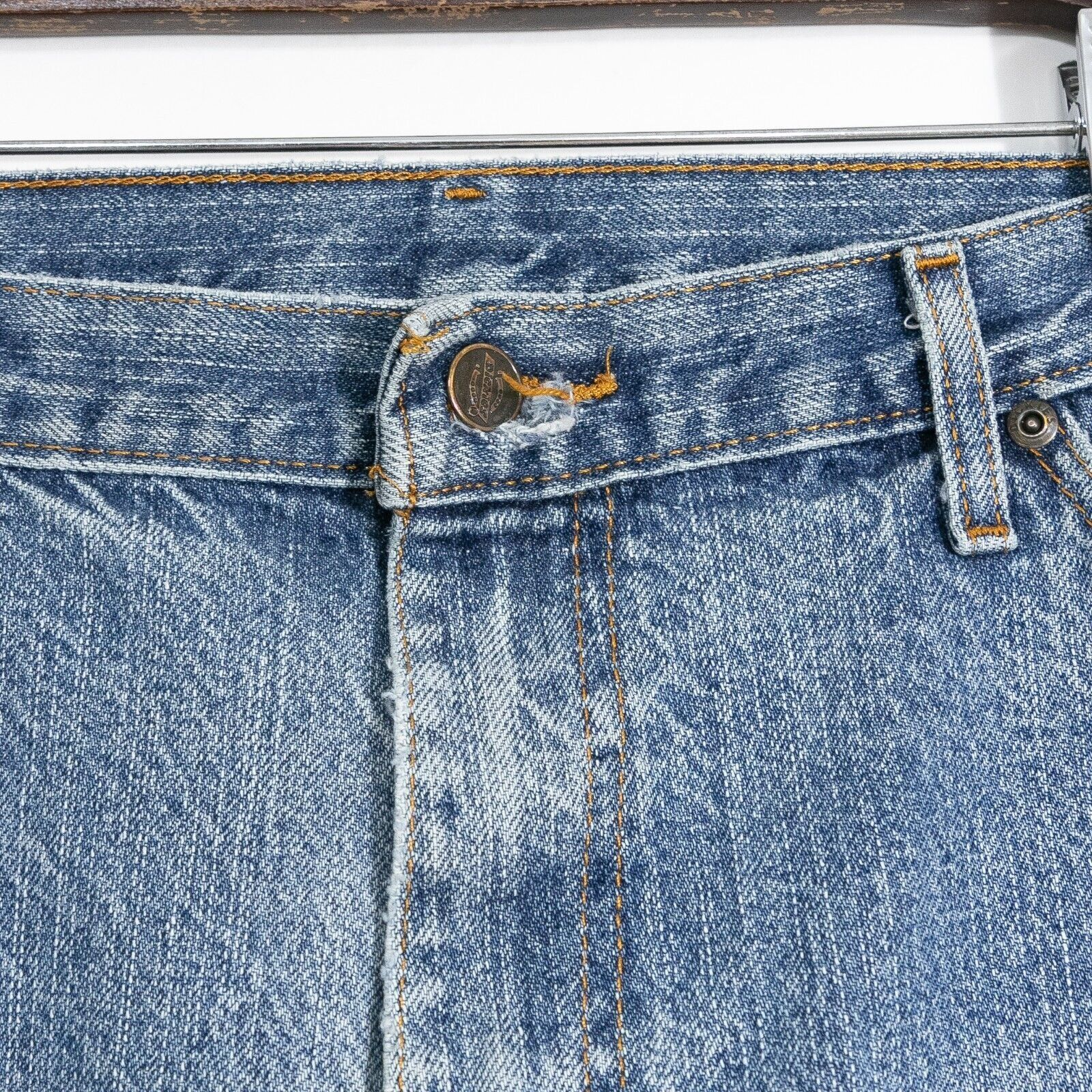 Dickies × Vintage Vintage Dickies Jeans 36x29 - Faded Distressed Light Wash Size US 36 / EU 52 - 4 Thumbnail