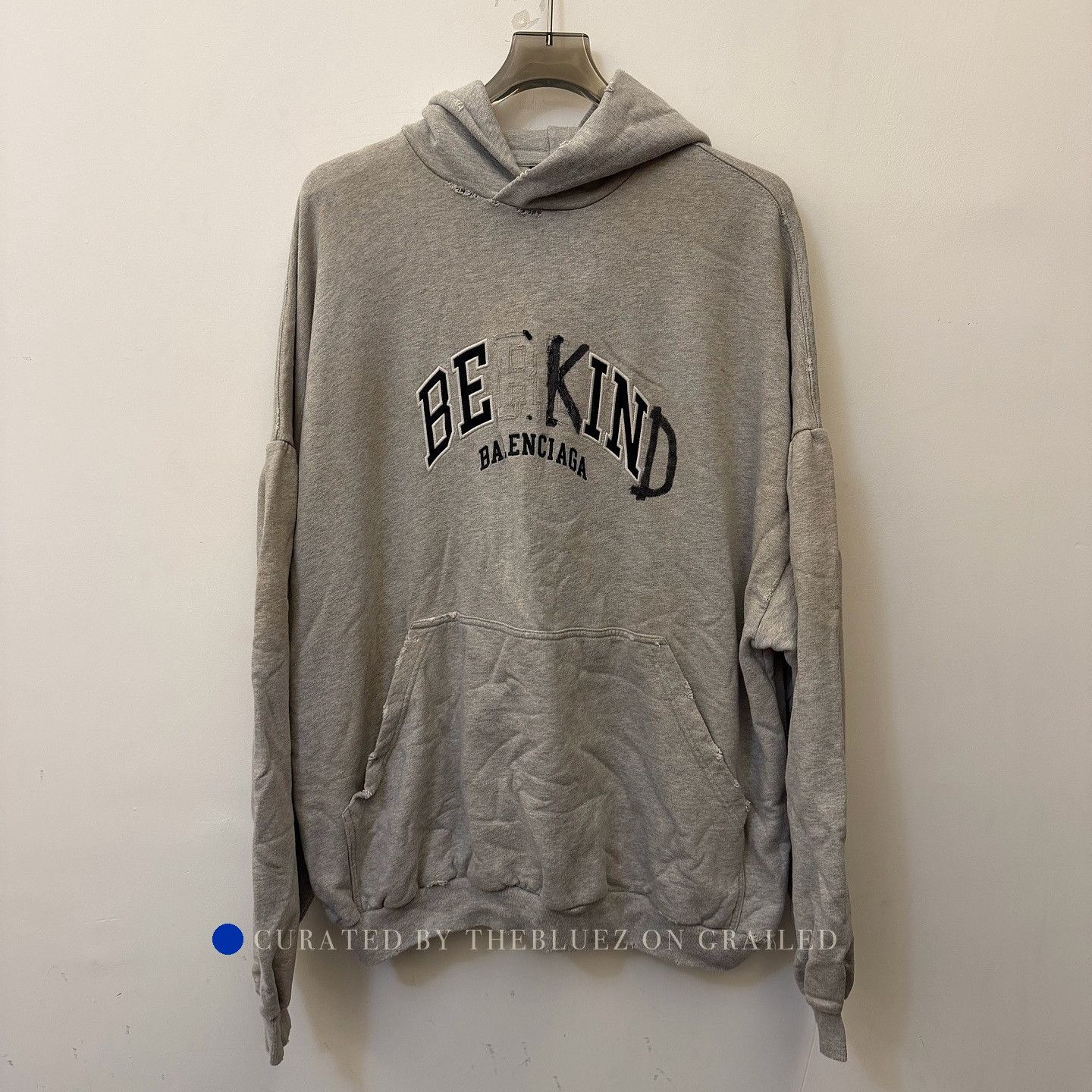 Balenciaga Balenciaga Be Kind Hoodie Size M | Grailed