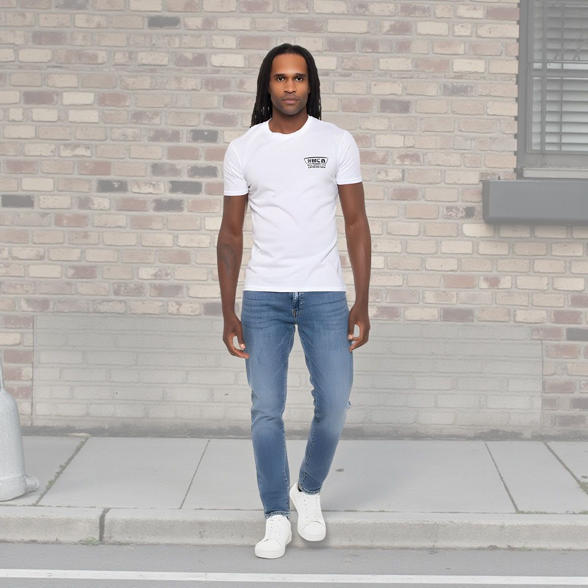 RVCA RVCA Men’s White Tiger Graphic Short Sleeve T-Shirt Sz M Size US M / EU 48-50 / 2 - 4 Thumbnail