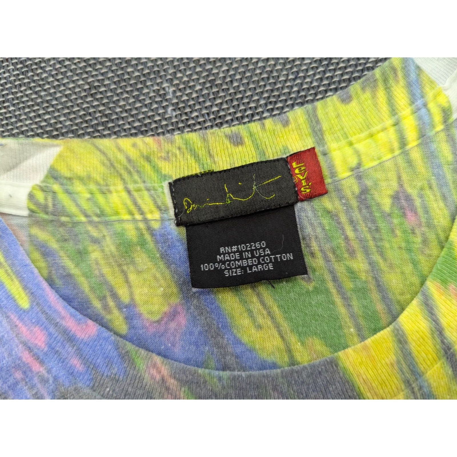 Levi's VINTAGE Levi's Abstract Shirt Mens L XS? Size US L / EU 52-54 / 3 - 5 Thumbnail