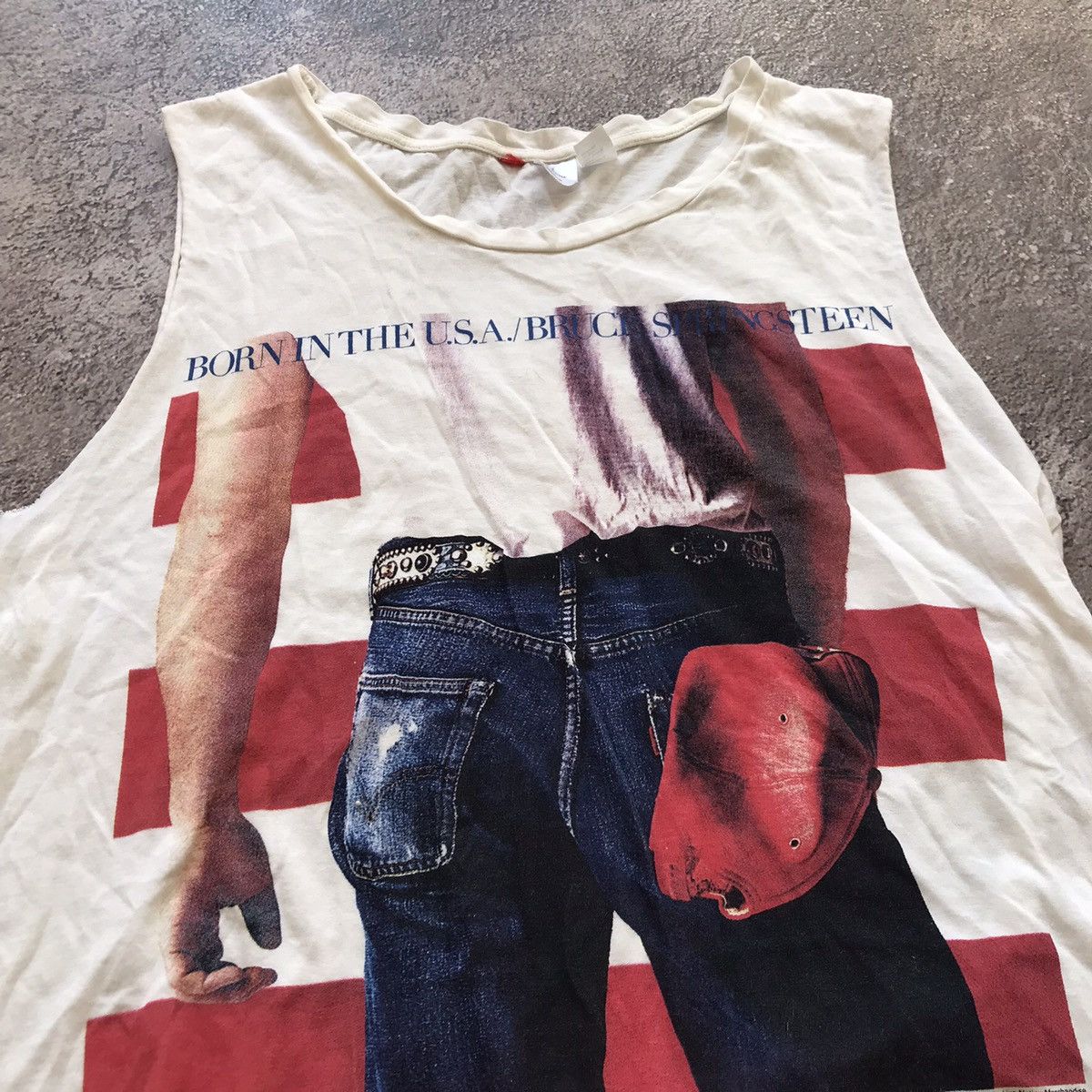 Vintage Vintage 90s Y2K Graphic Tank Top Streetwear Americana Boxy M Size US M / EU 48-50 / 2 - 3 Thumbnail