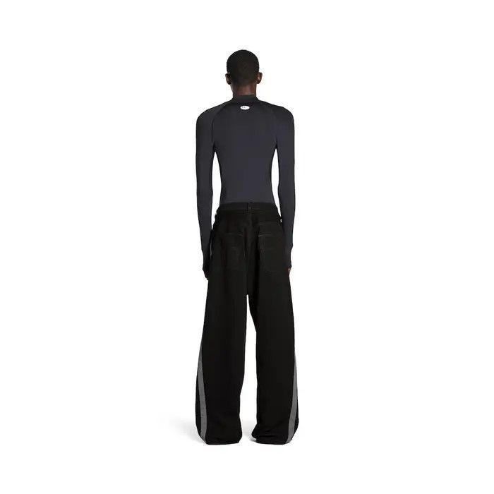 Balenciaga × Under Armour o1bcso1str0226 Under Armour® Tracksuit Denim Pant In Balck Size US 28 / EU 44 - 5 Thumbnail