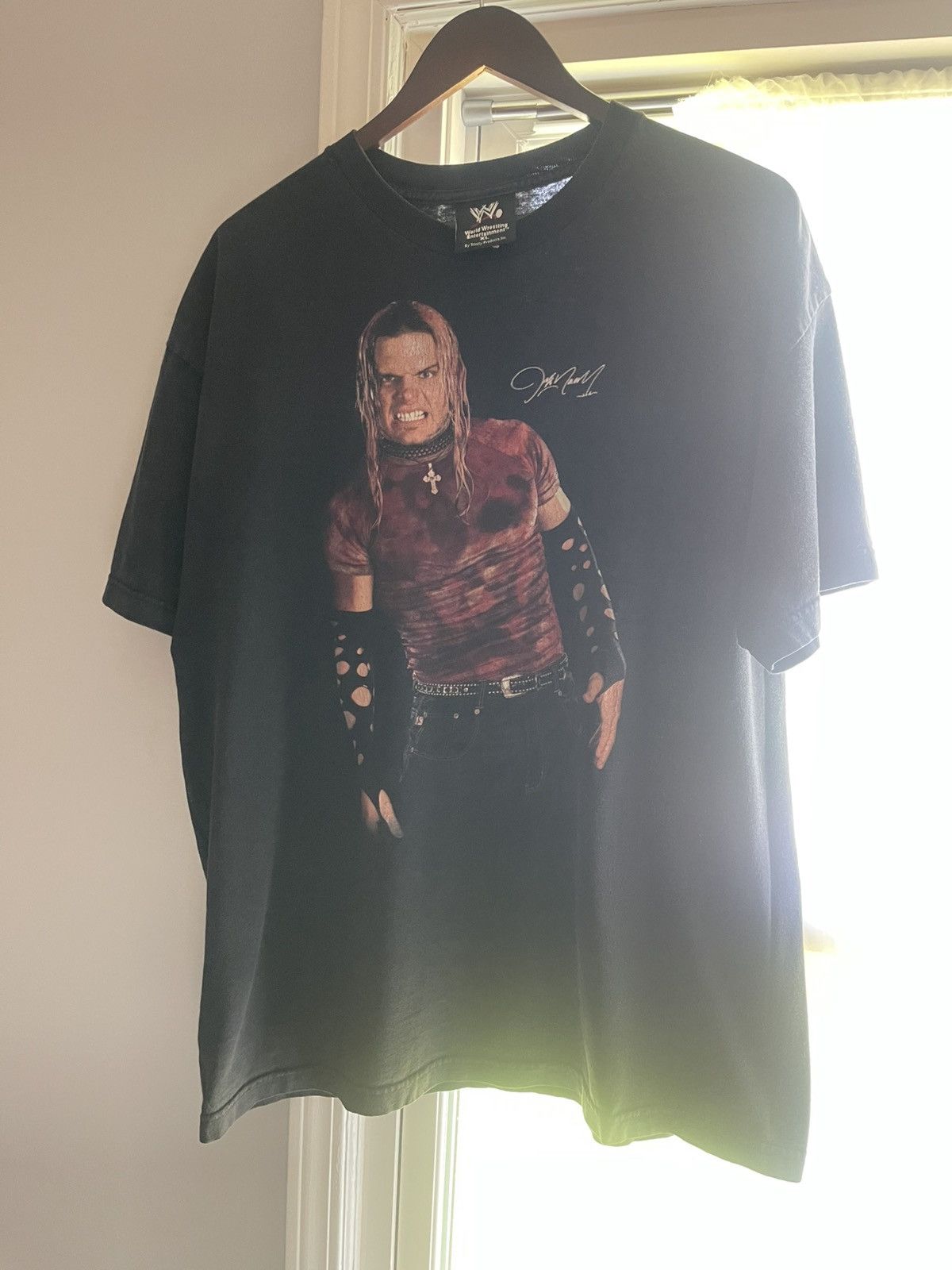 WWF Vintage Jeff hardy t shirt XL Size US XL / EU 56 / 4 - 3 Thumbnail