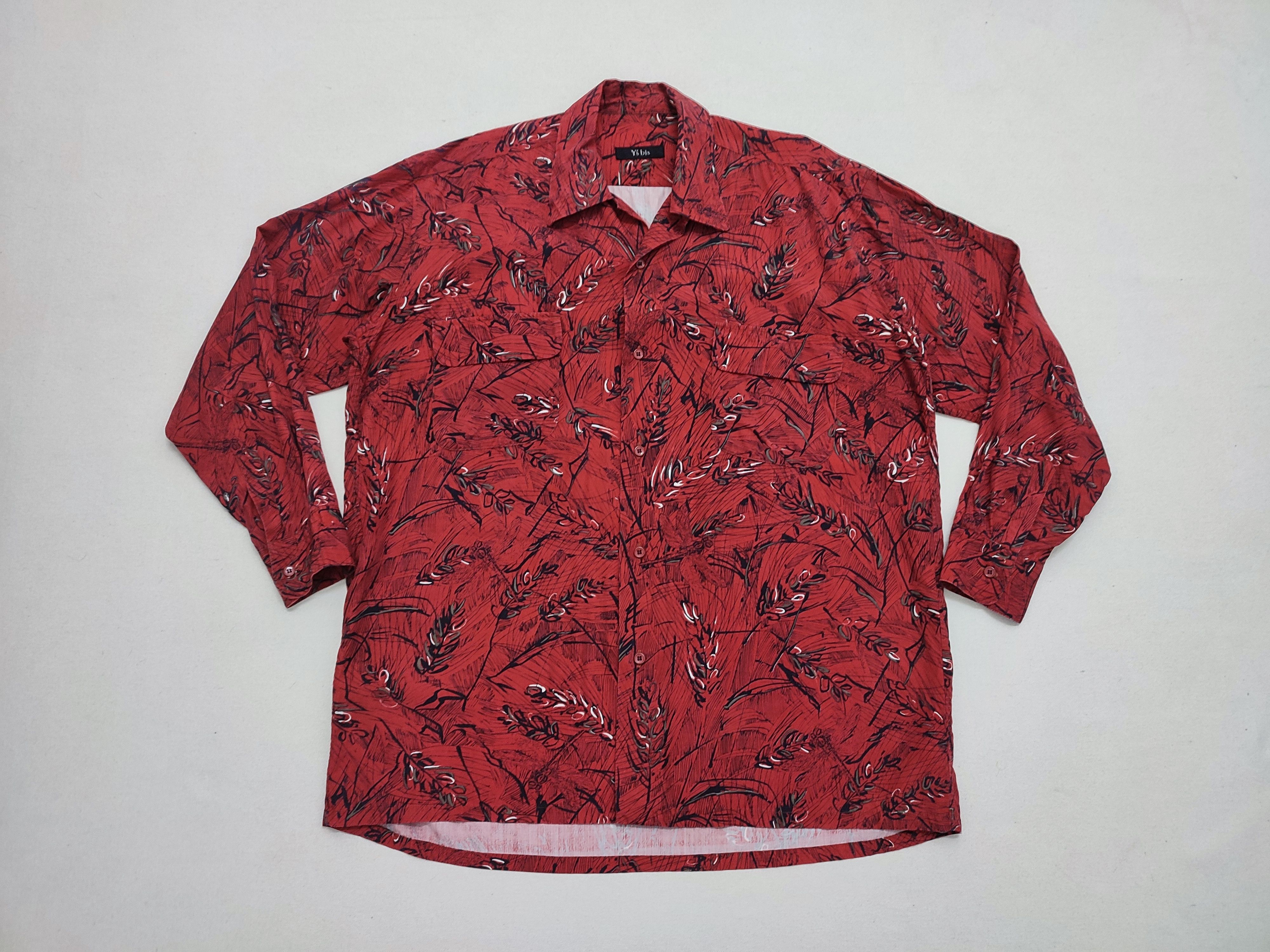 Y's × Yohji Yamamoto Y's Bis by Yohji Yamamoto Rayon Abstract Shirt Size US L / EU 52-54 / 3 - 1 Thumbnail