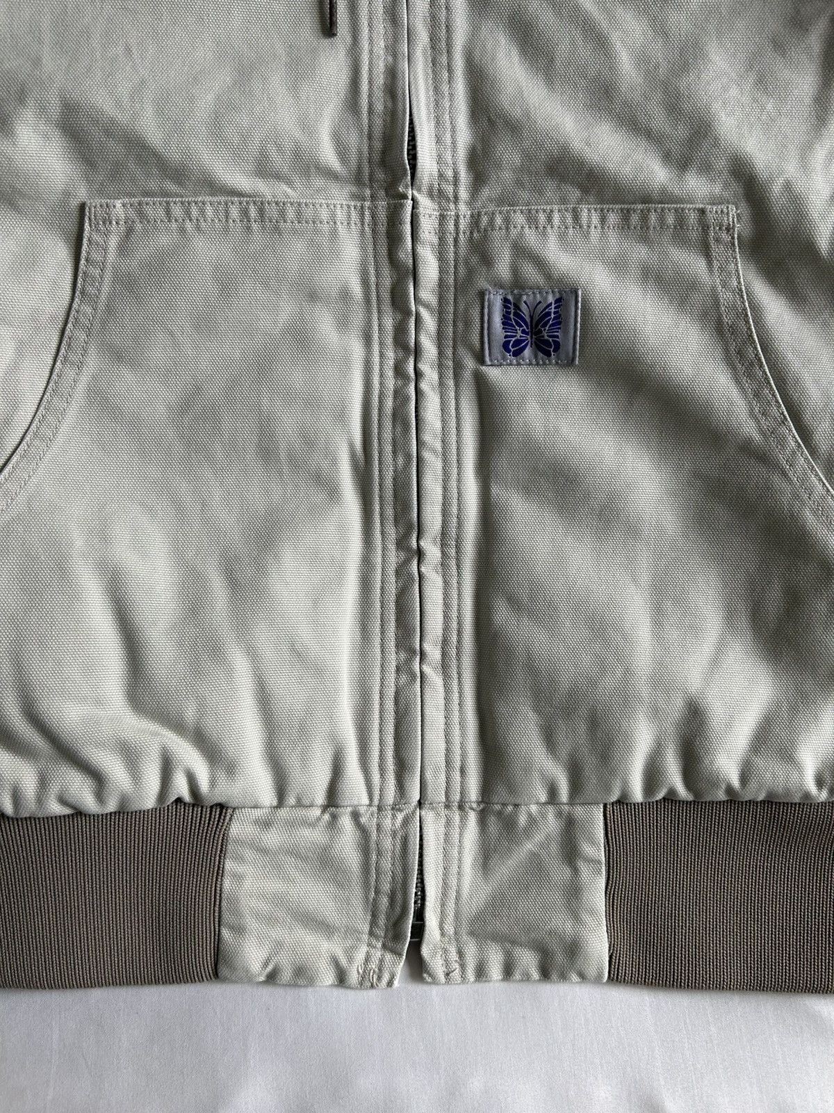 HIDDEN × Needles Needles Hidden NY Zipped Work Hoodie Jacket Butterfly Japan Size US S / EU 44-46 / 1 - 3 Thumbnail