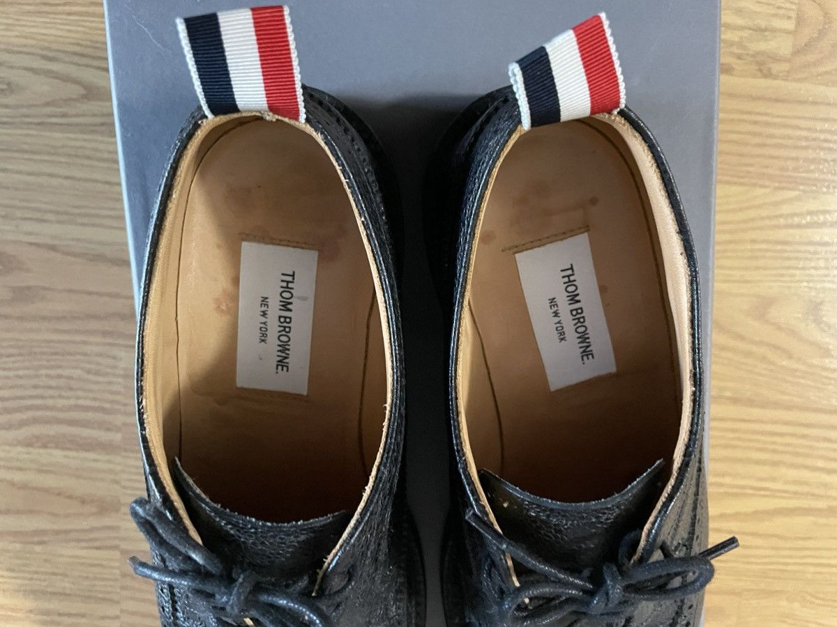 Thom Browne Thom Browne Pebble Grain Longwing Brogues sz 7 Size US 7 / EU 40 - 4 Thumbnail