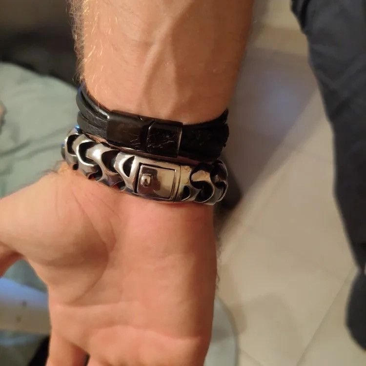 Vintage Dragon Shape Bracelet Silver Boho Punk Gothic Rock Size ONE SIZE - 5 Thumbnail