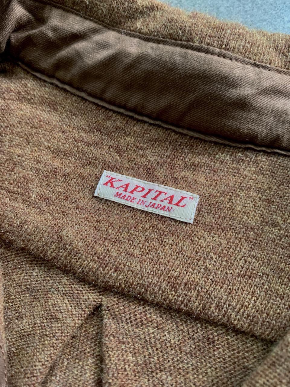 Kapital FREE TAX! Wool Textured Ls Shirt Size US M / EU 48-50 / 2 - 5 Thumbnail