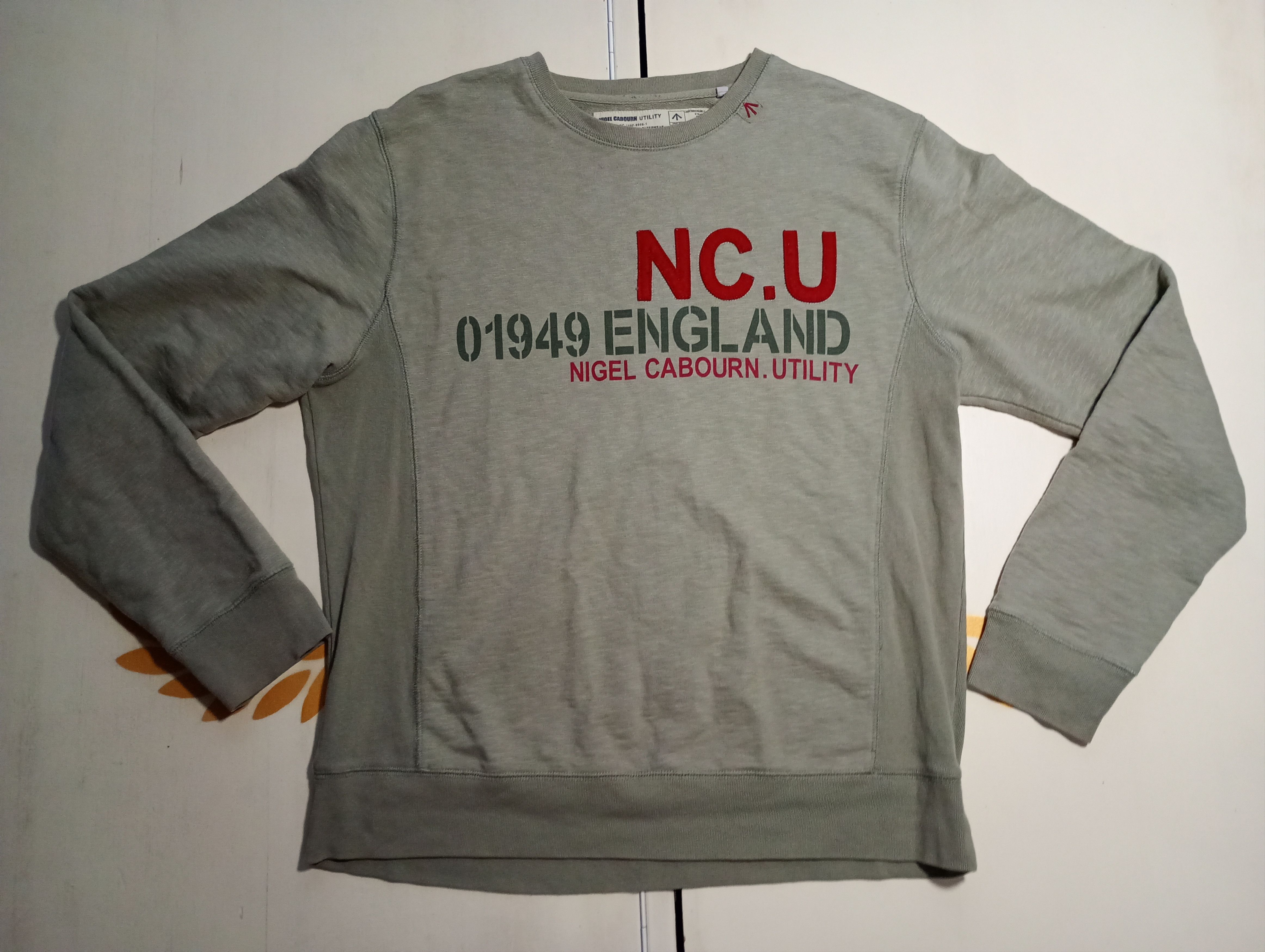 Nigel Cabourn Nigel Cabourn Utility Sweatshirt Size US L / EU 52-54 / 3 - 1 Thumbnail