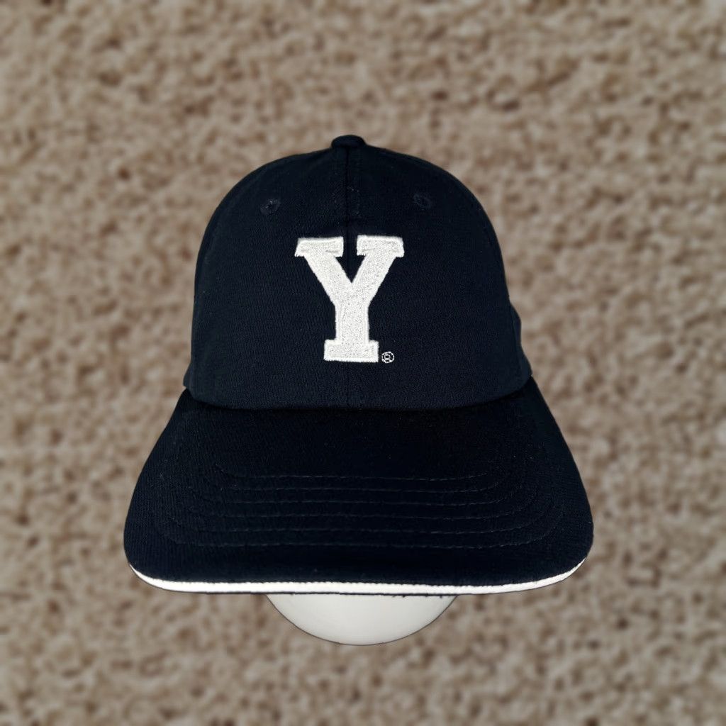 Port Authority Port Authority Letter Y Hat Cap Strap Back Adult One Size Blue Polyester Blend Size ONE SIZE - 1 Thumbnail
