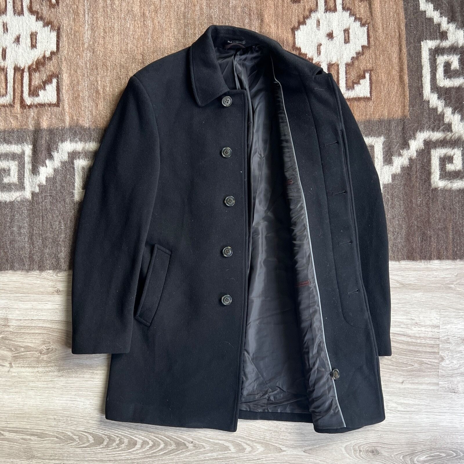 Ralph Lauren Lauren Ralph Lauren Vintage Wool Formal Coat 8852AC Size US L / EU 52-54 / 3 - 3 Thumbnail
