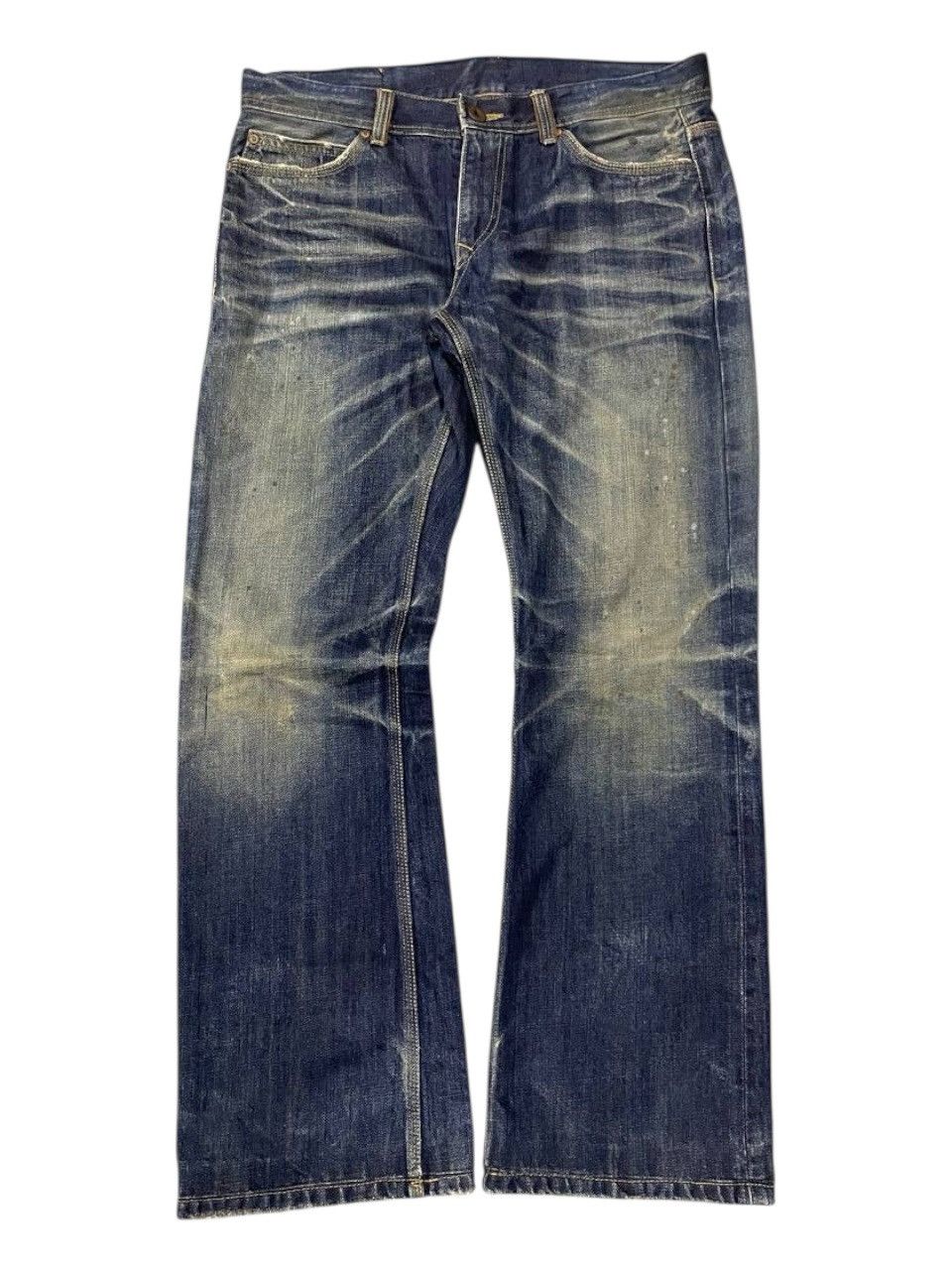 Seditionaries AVH DISTRESS REAL FADED FLAR DENIME Size US 36 / EU 52 - 1 Thumbnail