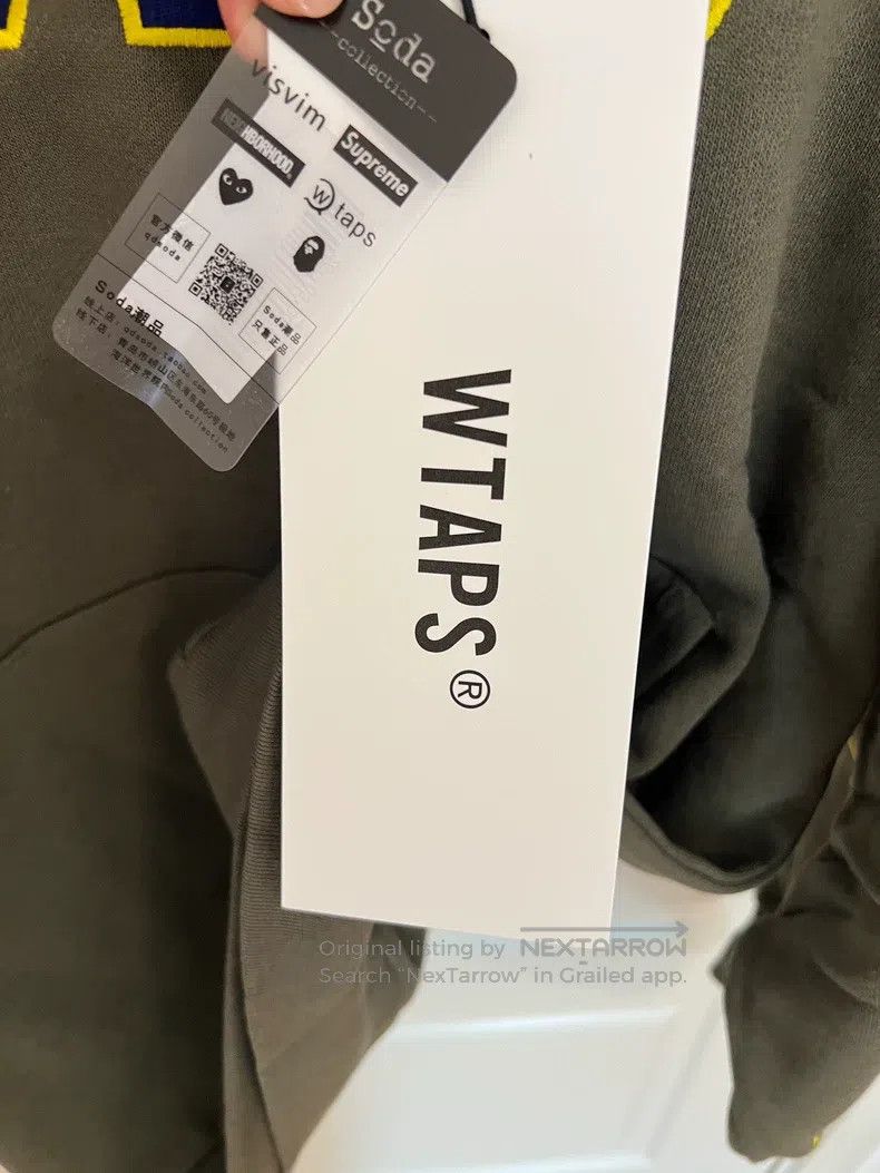 Wtaps Wtaps Flame fleece hoodie Size US M / EU 48-50 / 2 - 4 Thumbnail