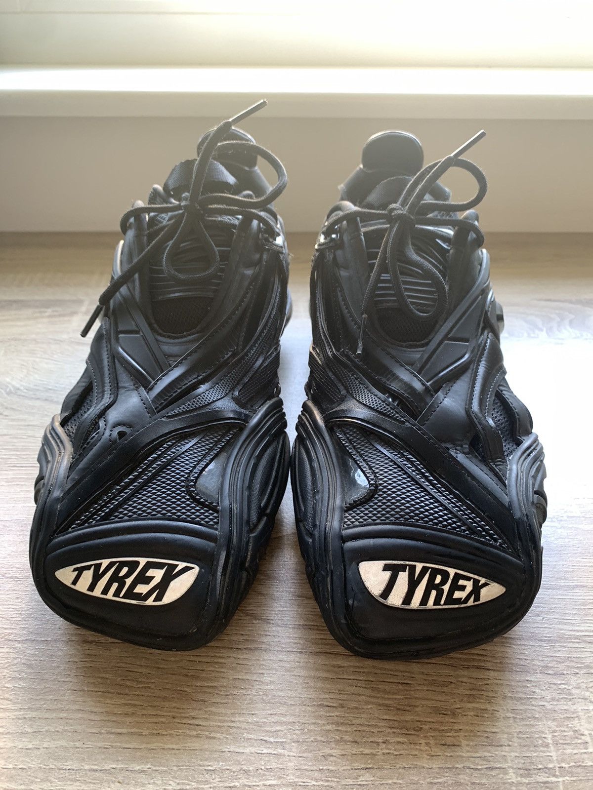 Balenciaga Tyrex Moto Sneaker | Grailed