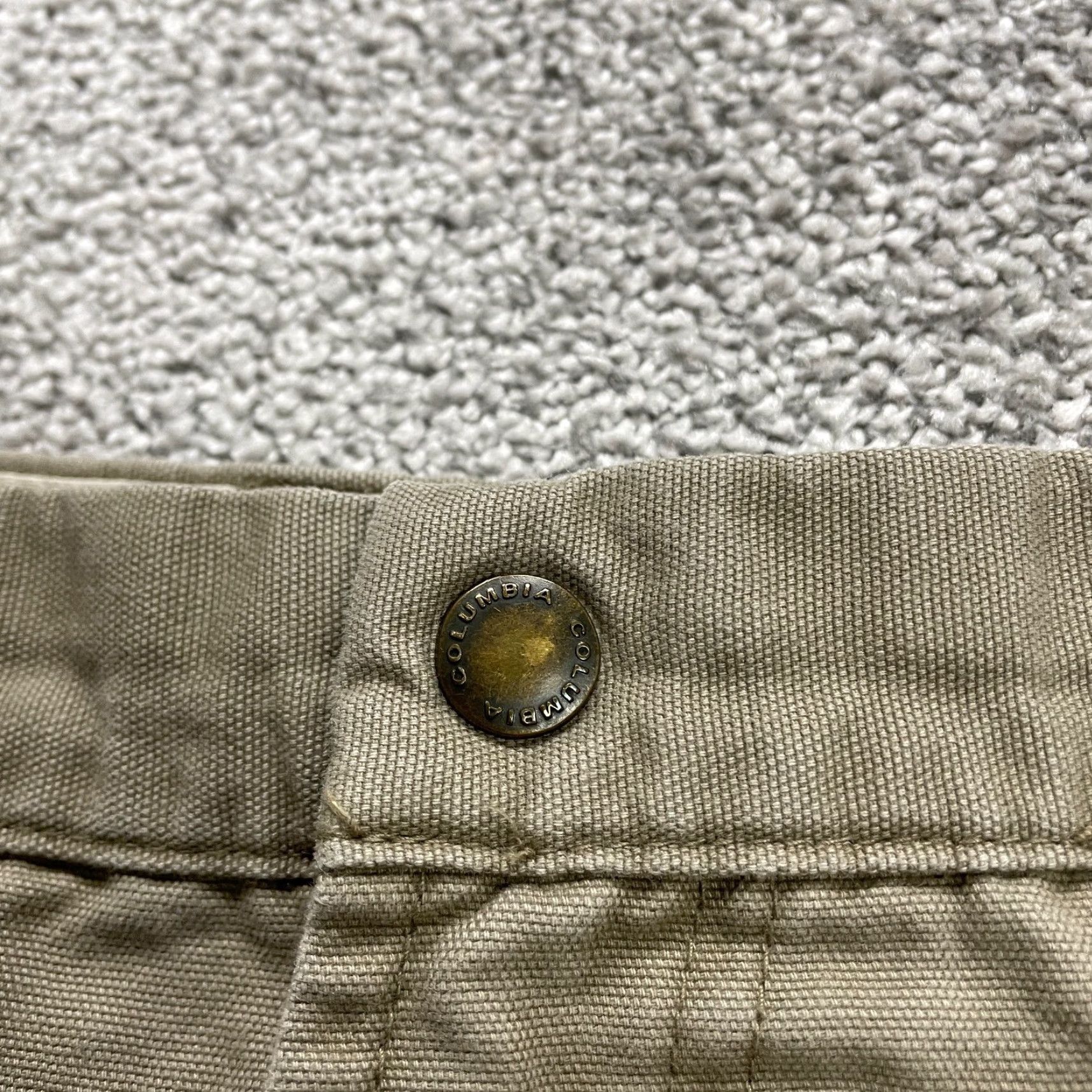 Vintage Columbia Flex ROC Chino Pants Mens 40x30 Brown Casual Outdoor Cotton Straight Size US 40 / EU 56 - 3 Thumbnail