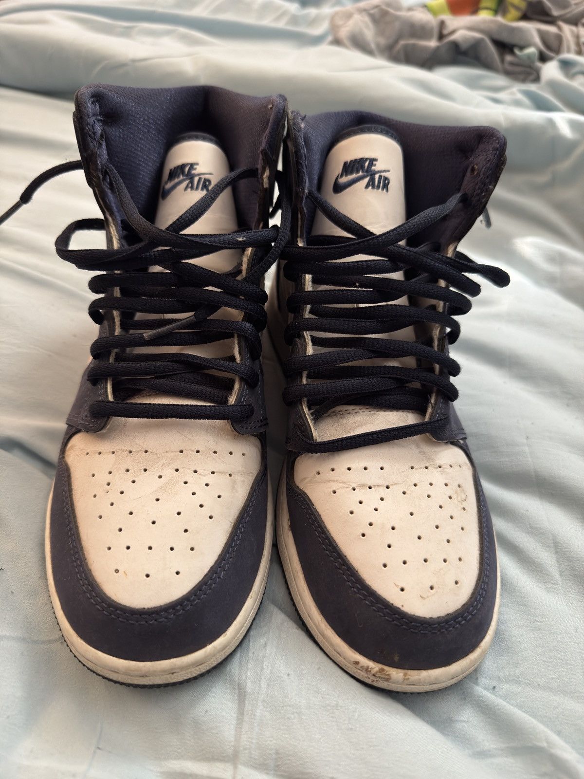 Nike Air Jordan 1 Retro High CO.JP Midnight Navy Size US 7 / EU 40 - 5 Thumbnail