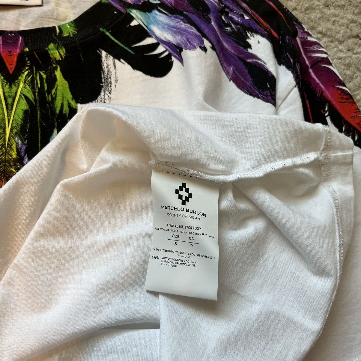 Marcelo Burlon Marcelo Burlon White Tee Size US S / EU 44-46 / 1 - 4 Thumbnail