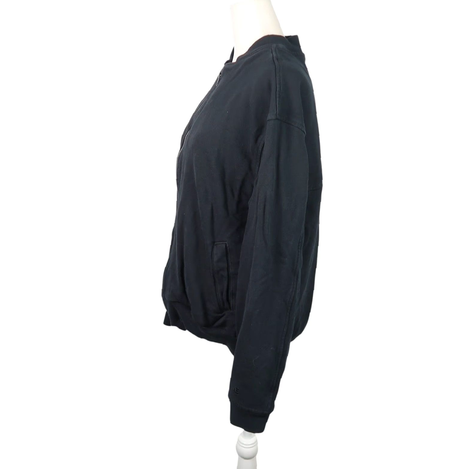 Everlane Everlane Black Zip Front Bomber Sweatshirt Jacket Mens Medium Size US M / EU 48-50 / 2 - 3 Thumbnail