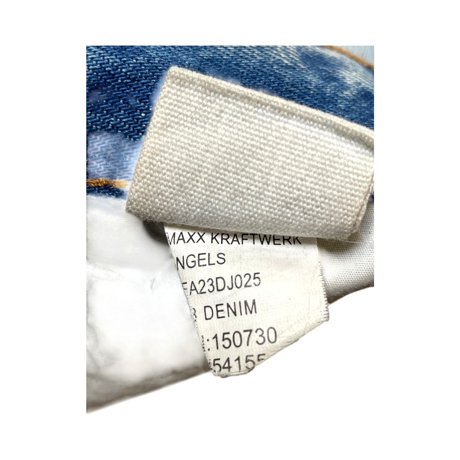 Ksubi Ksubi Plus Logo Straight Leg Light Wash Jeans Size US 33 - 4 Thumbnail
