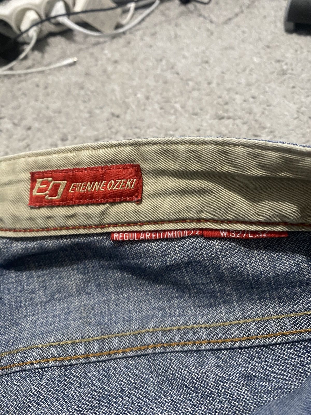Japanese Brand × Vintage Etienne Ozeki Japanese Denim Pants Hybrid y2k drip swag vtg Size US 32 / EU 48 - 11 Thumbnail