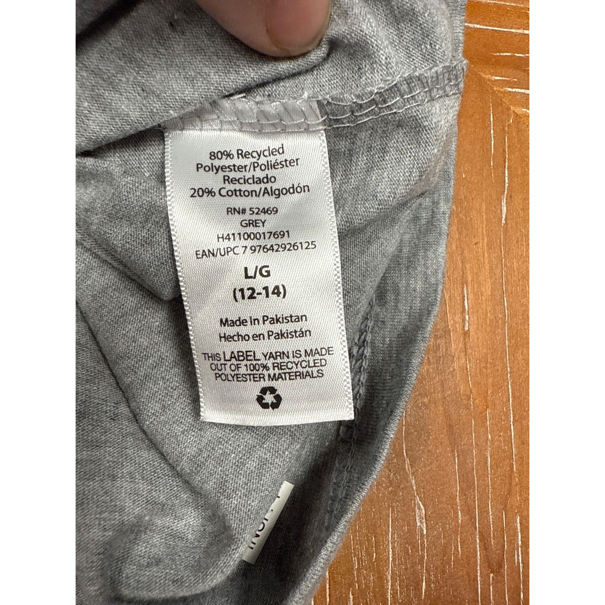 Other Holiday Time Gray "My Favorite Color Is Christmas Lights" T- Size L / US 10 / IT 46 - 5 Thumbnail
