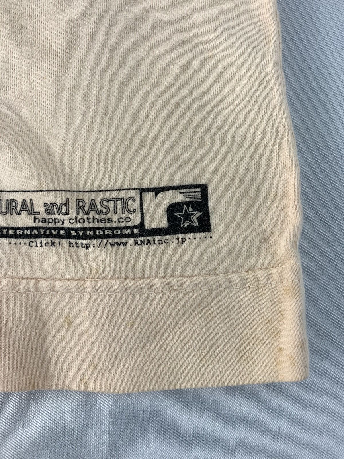 Japanese Brand RNA Inc Unison Pig Logo Printed Tee Unisex Size S / US 4 / IT 40 - 6 Thumbnail