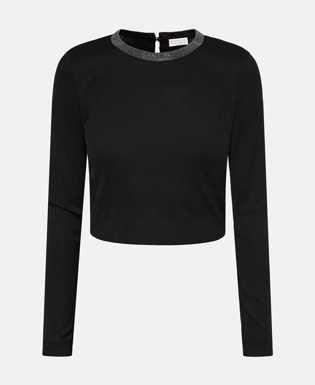 Brunello Cucinelli Long-sleeved top Size L / US 10 / IT 46 - 1 Thumbnail