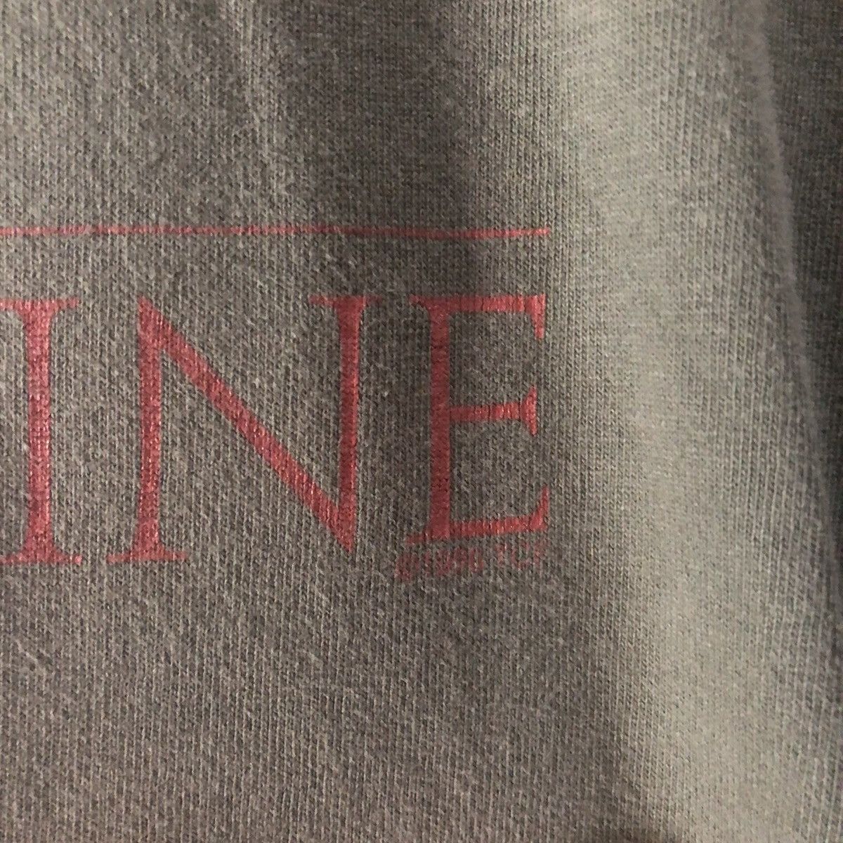 Vintage The Thin Red Line Vintage 90's Movie War Action Spellout Tee Size US XL / EU 56 / 4 - 6 Thumbnail