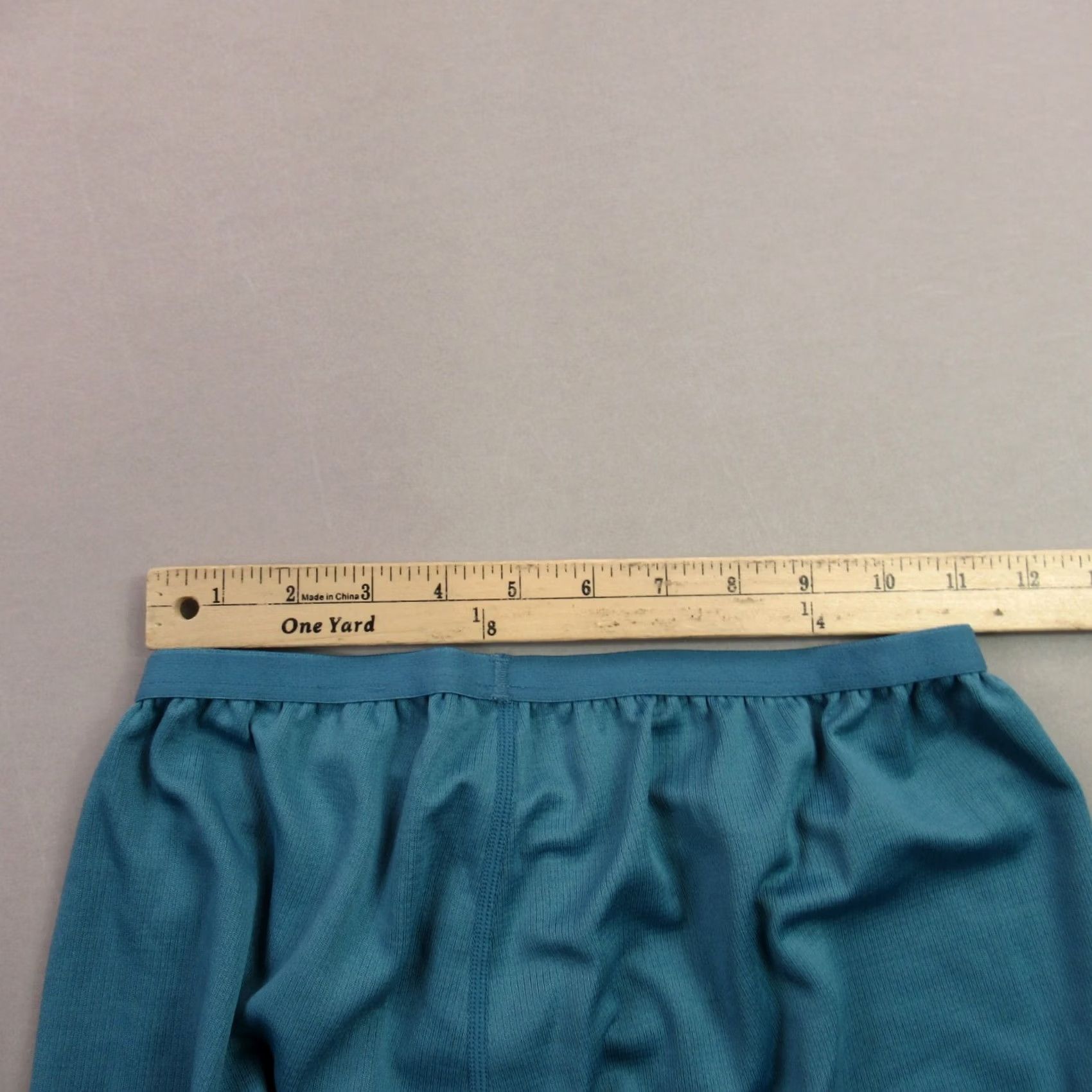 Vintage REI Ankle Womens M Blue Leggings Straight Leg Casual Stretch Gym Lightweight Size 32" / US 10 / IT 46 - 6 Thumbnail