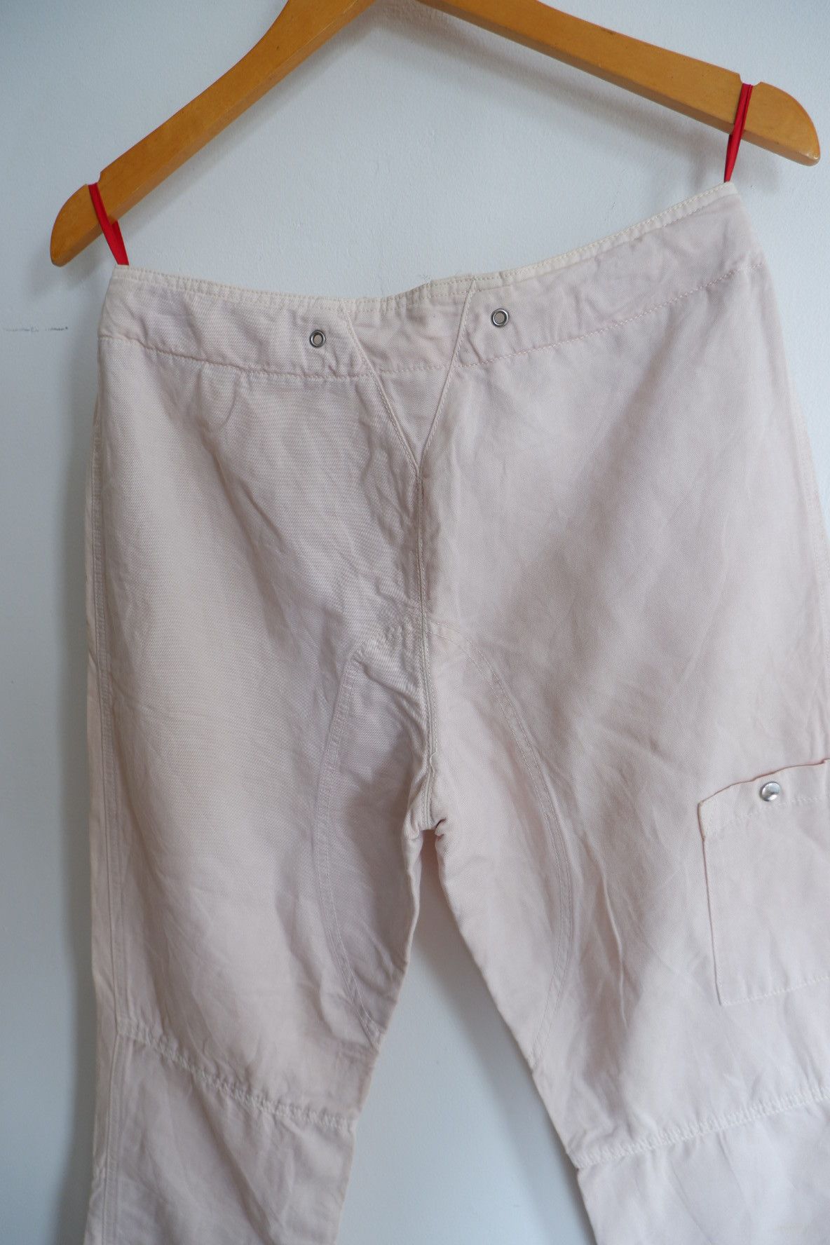Prada PRADA Early 2000s Rose Cropped Biker Pants Size 28" / US 6 / IT 42 - 7 Thumbnail