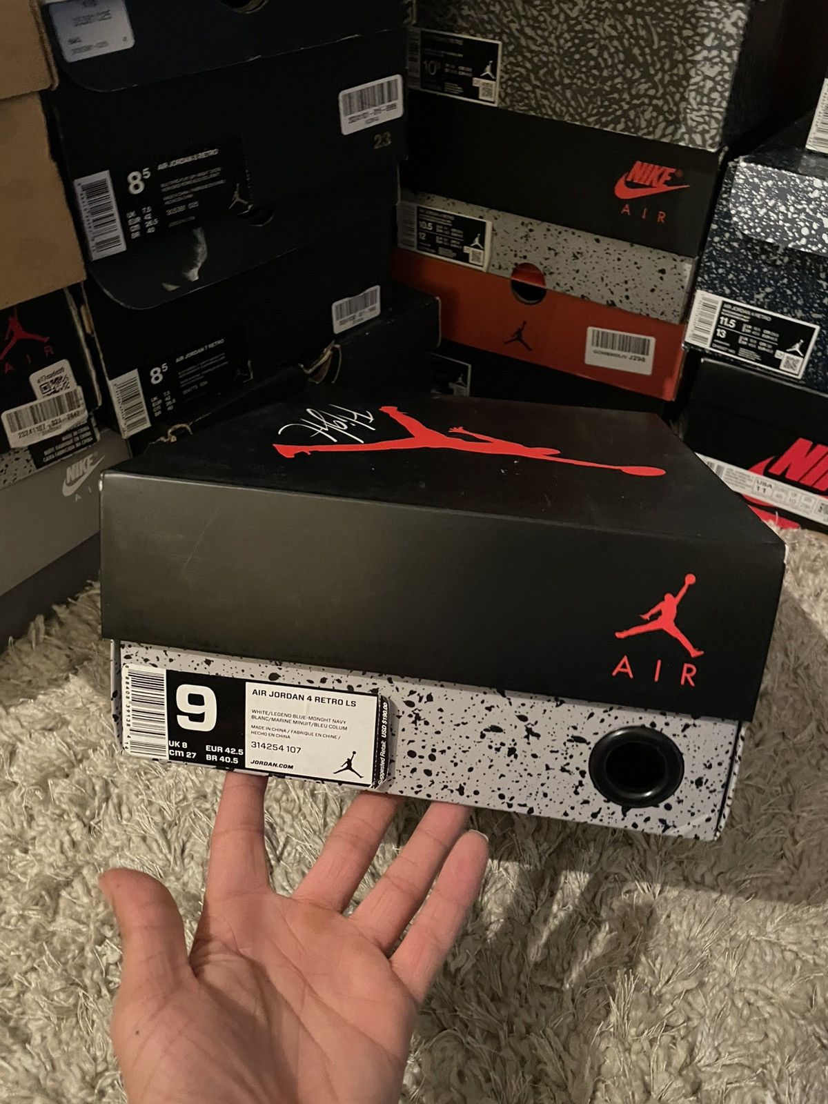 Jordan Brand Jordan 4 Columbia 2015 Release Size US 9 / EU 42 - 11 Thumbnail