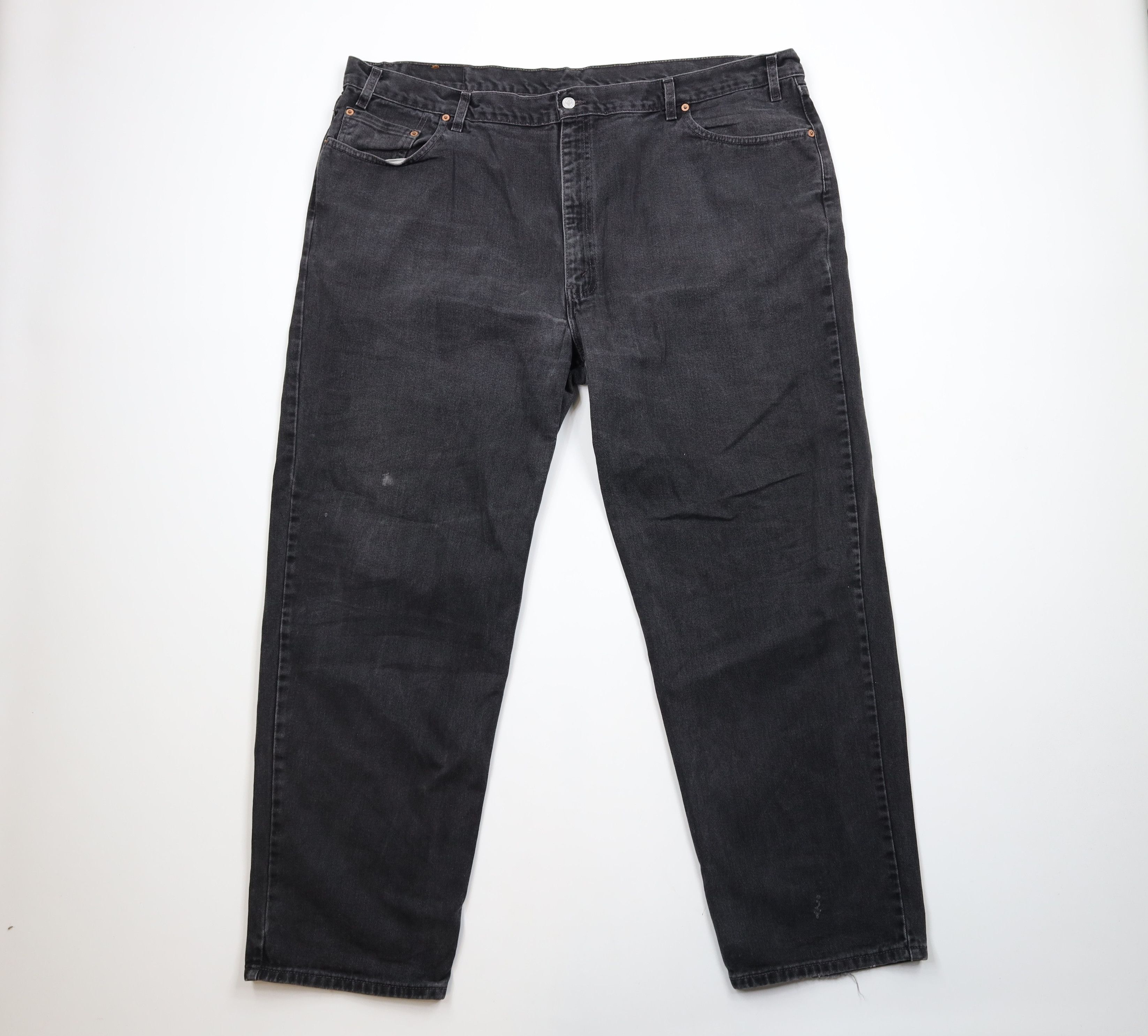 Levi's × Vintage Vintage Y2K 2000 Levis 550 Relaxed Fit Denim Jeans Black USA Size US 44 / EU 60 - 1 Thumbnail