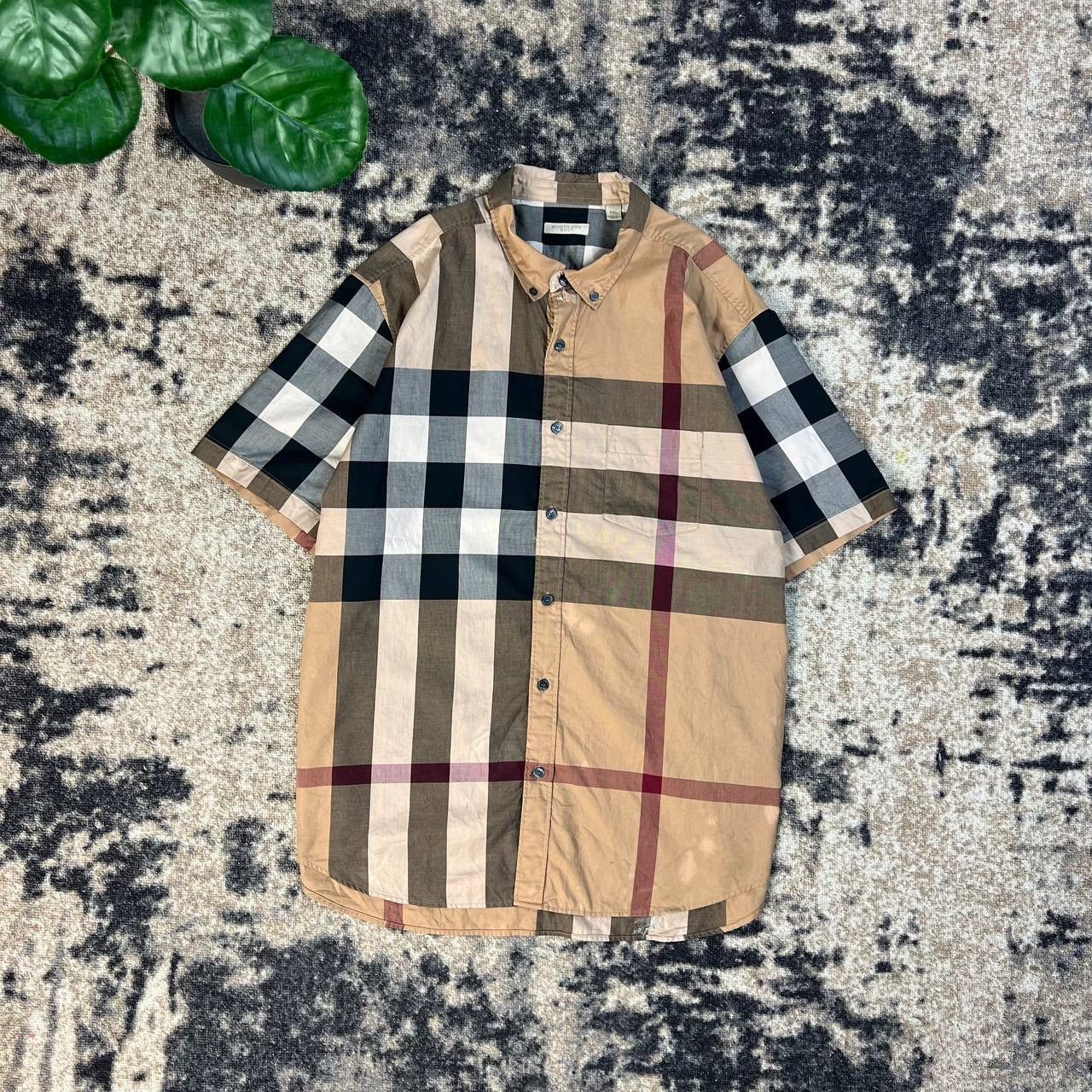 Burberry Luxury Nova Check Button Up Shirt