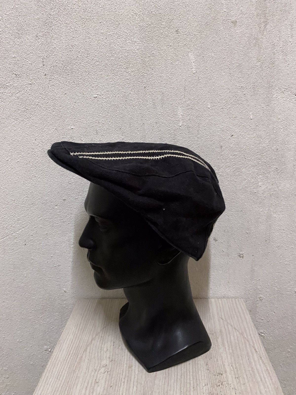 Japanese Brand Japanese Brand Plain Beret Hat Size ONE SIZE - 3 Thumbnail