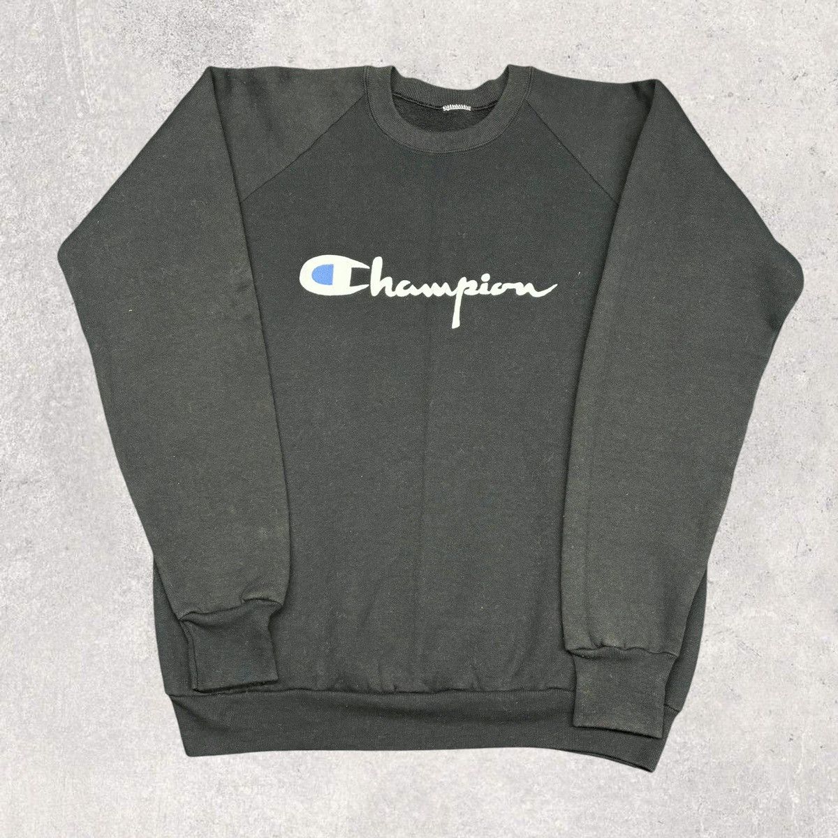 Champion × Vintage 1980s Vintage Champion Sweatshirt Size US XL / EU 56 / 4 - 1 Thumbnail