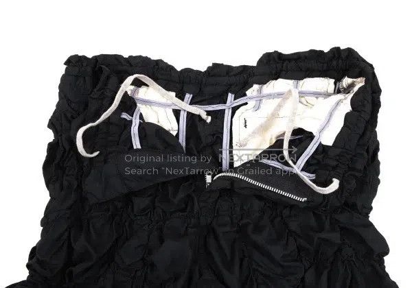 Comme des Garcons Comme Des Garcons size M Black vintage multi-layered pleat Size 22" - 6 Thumbnail