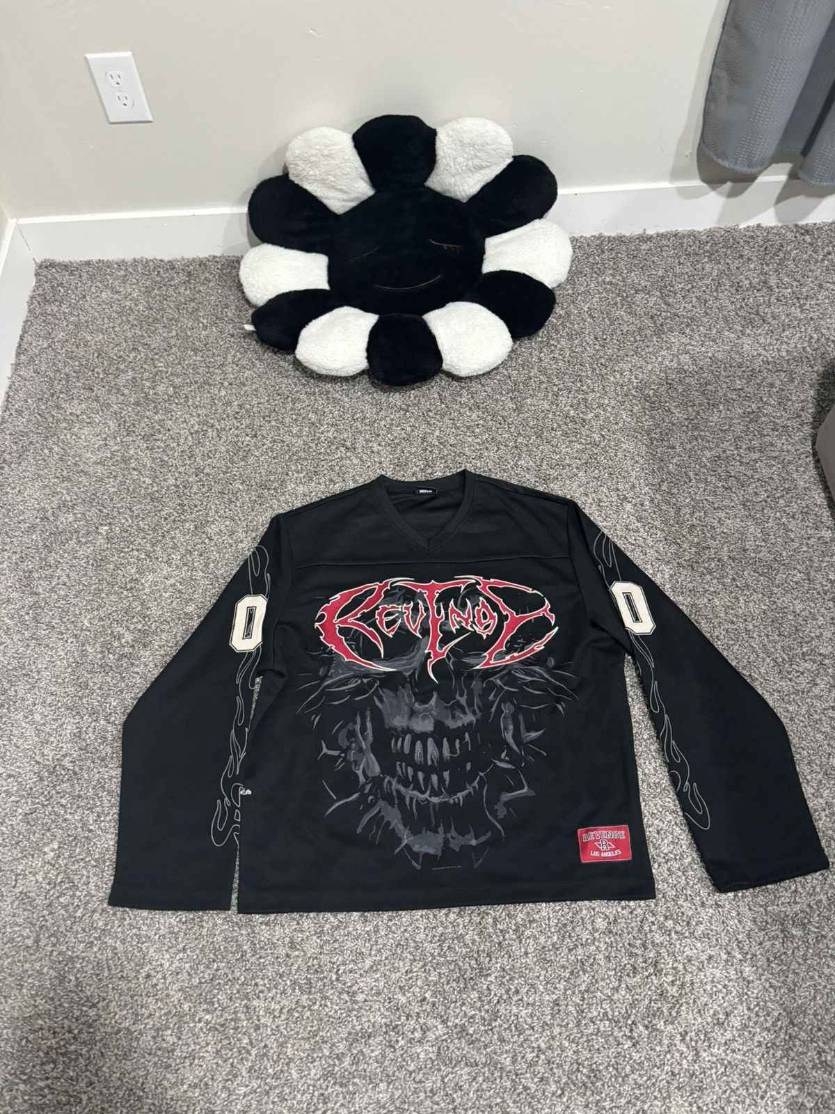 Revenge Revenge Flame skull hockey jersey Size US M / EU 48-50 / 2 - 1 Thumbnail