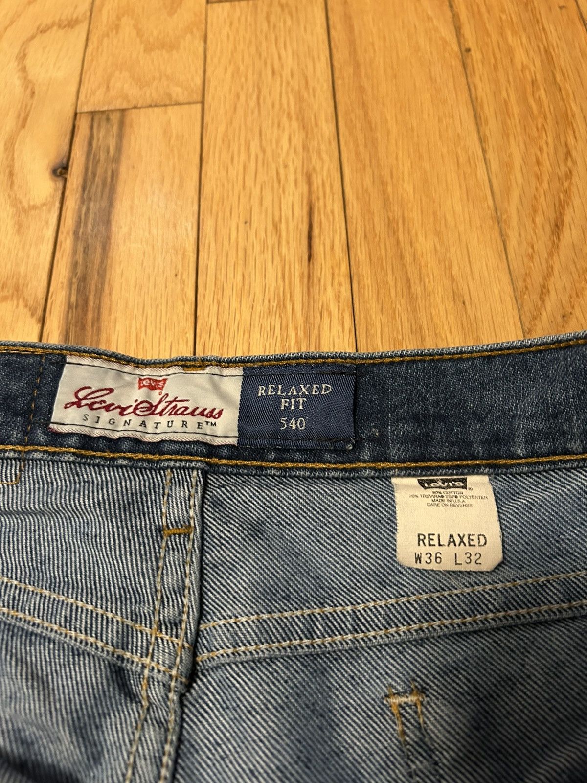 Levi's × Vintage Levi’s Vintage 540s Brown Tab Denim Jeans Size US 32 / EU 48 - 3 Thumbnail