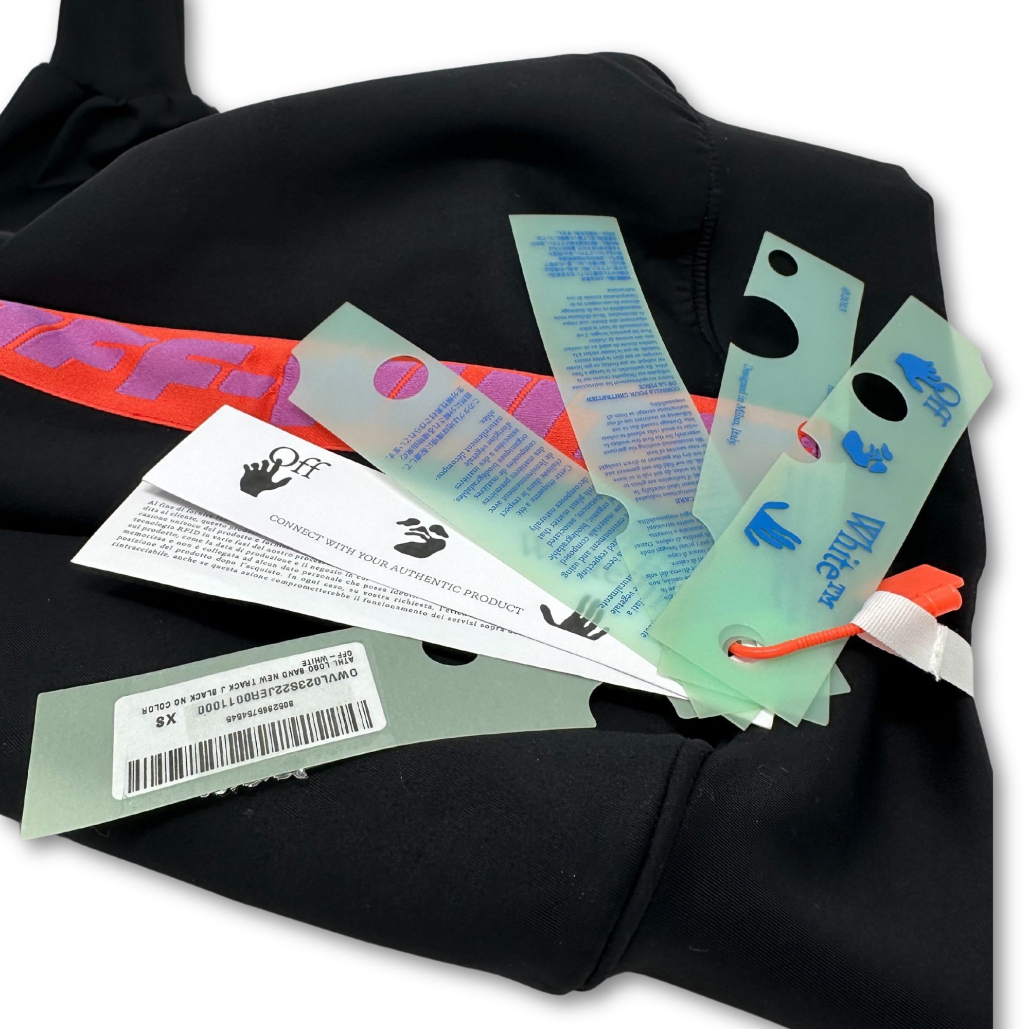 Off-White Off-White c/o Virgil Abloh Athleisure Logo-Band Track Jacket Size XS / US 0-2 / IT 36-38 - 9 Thumbnail