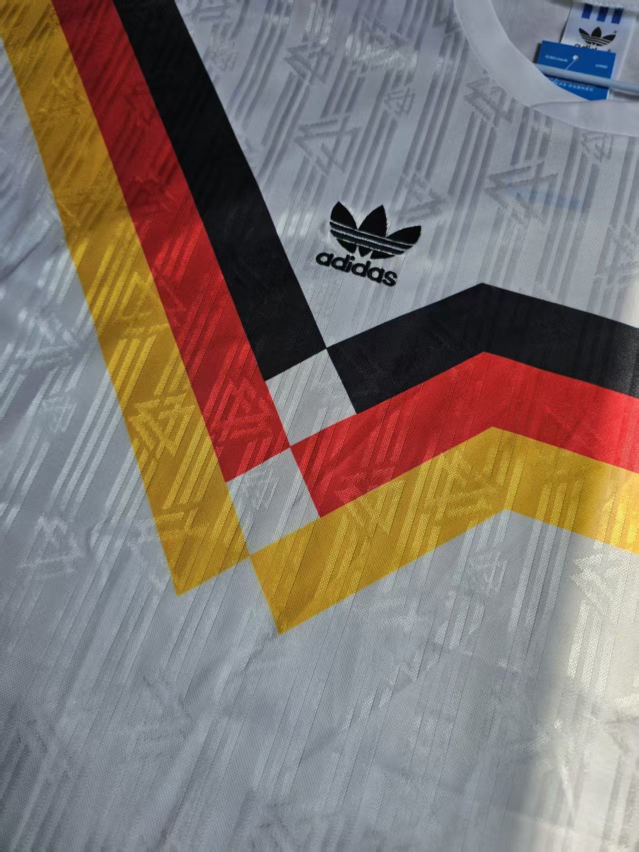 Other 1990 World Cup Germany 9 Rudi Völler Jersey Home Size US XL / EU 56 / 4 - 3 Thumbnail